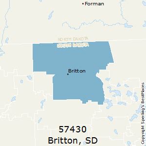 What Is Britton Sd Zip Code
