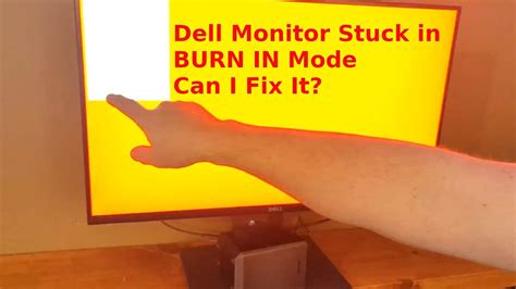 What Is Burn In Mode Monitor