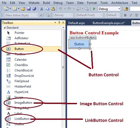 what is button control in asp net