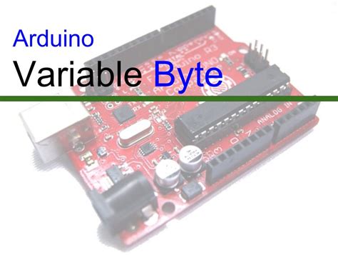 what is byte in arduino