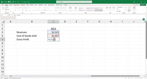 What Is C4 In Excel