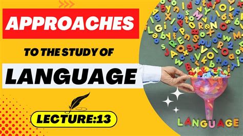 what is called study of language