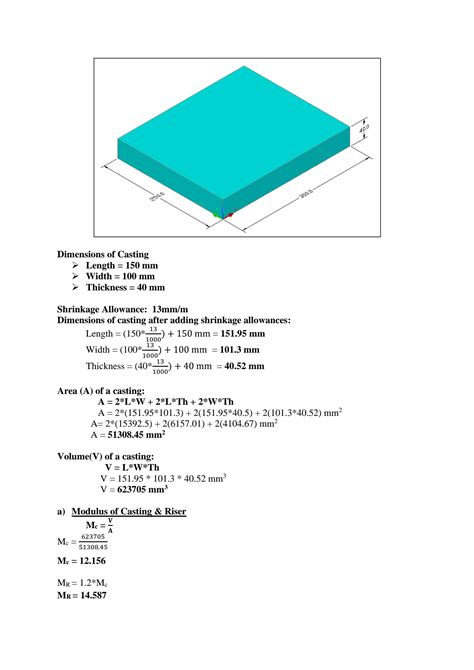 What Is Casting Through Dimensions In Measurements