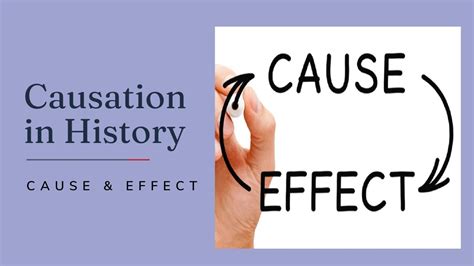 what is causation in history