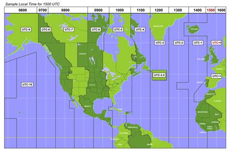 what is central time to utc