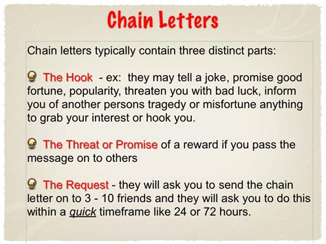 What Is Chain Mail In Text