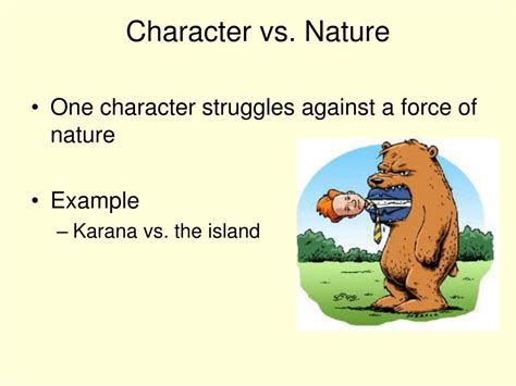 what is character vs nature examples