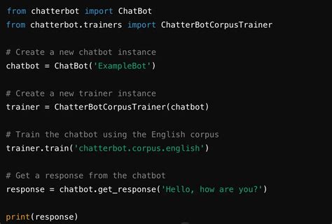 what is chatbot in python