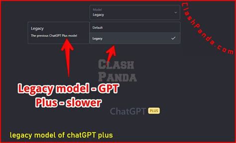 what is chatgpt 4 legacy model