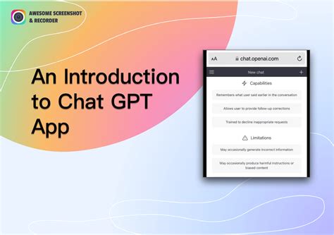 what is chatgpt app
