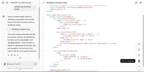 what is chatgpt edit in canvas
