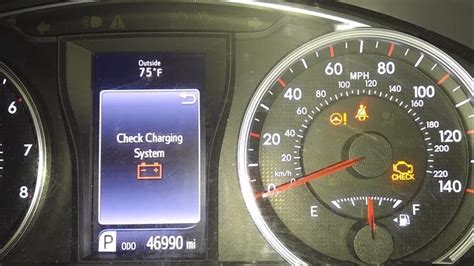 what is check charging system in car