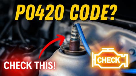 what is check engine light code p0420
