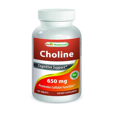 what is choline supplement good for