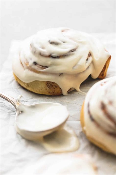 The Perfect Cinnamon Roll Icing Recipe Allrecipes