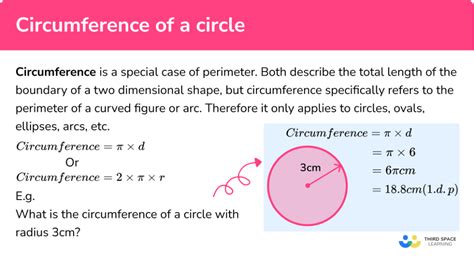 what is circumference in math formula