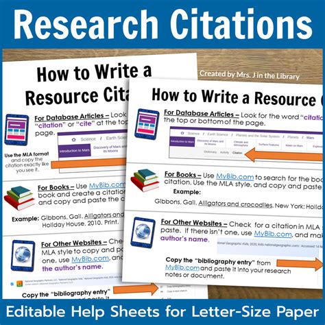 what is citation in project writing
