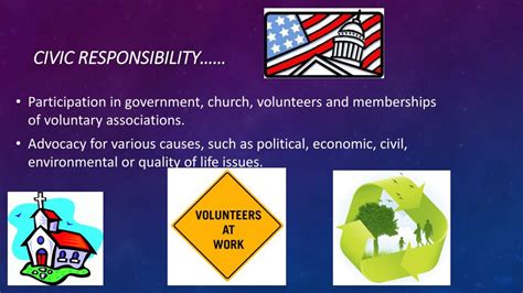 what is civic responsibility definition