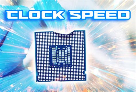what is clock speed in microprocessor