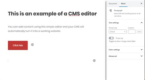 what is cms example