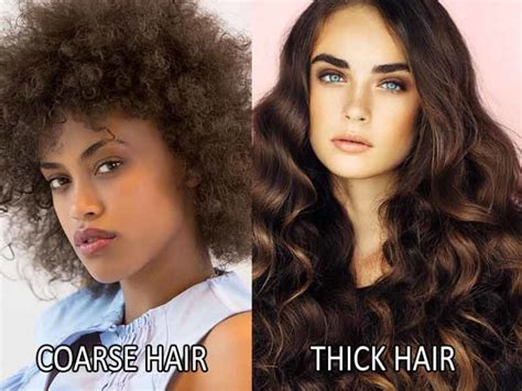 Unique What Is Coarse Hair Vs Thick Hair For Short Hair