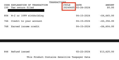what is code 768 on tax transcript