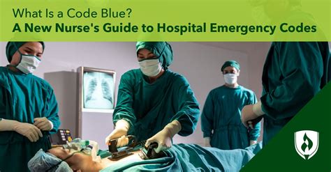 what is code blue in er
