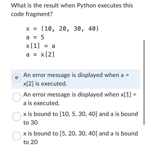 what is code fragment in python