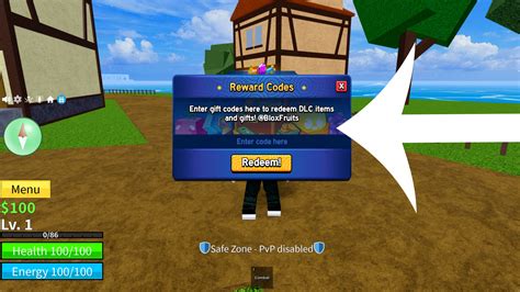 what is code in blox fruit