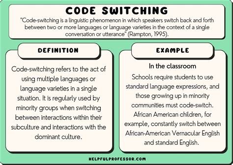 what is code switching in simple terms
