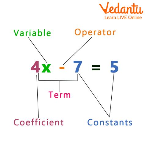 what is coefficient in algebraic expression with example