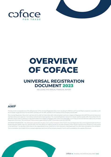 What Is Coface Report