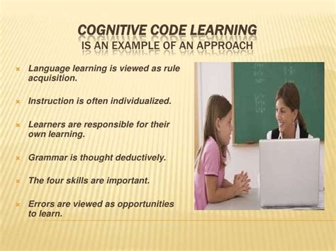 what is cognitive approach in language teaching