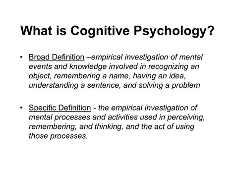 what is cognitive meaning definition