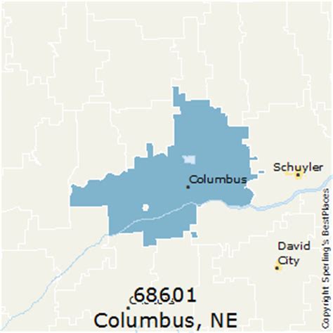 what is columbus ne zip code