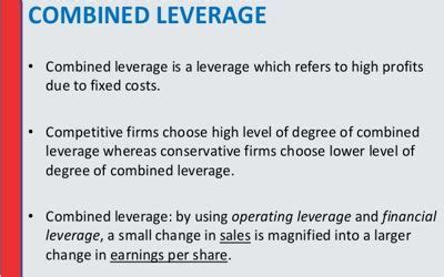 what is combined leverage with example