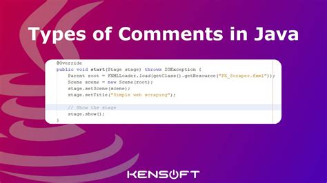 what is comments in java