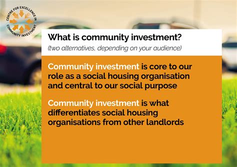 what is community investment