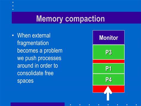 What Is Compaction As Used In Memory Fragmentation