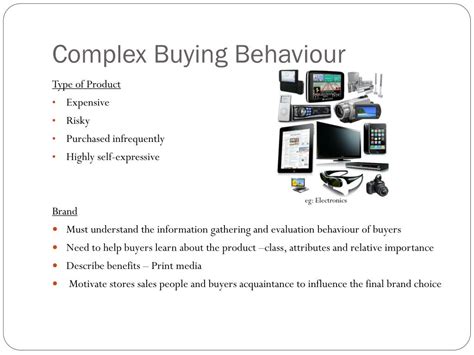 what is complex buying behaviour with example