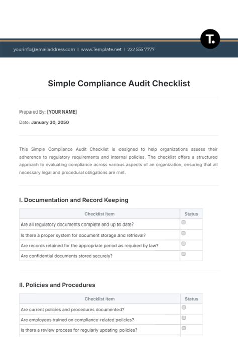 what is compliance audit in simple words
