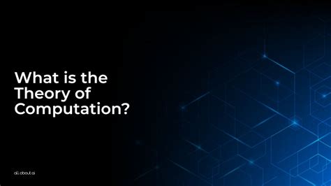 what is computation in theory of computation