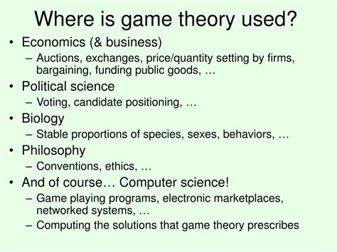 what is computational game theory