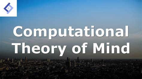 what is computational theory of mind