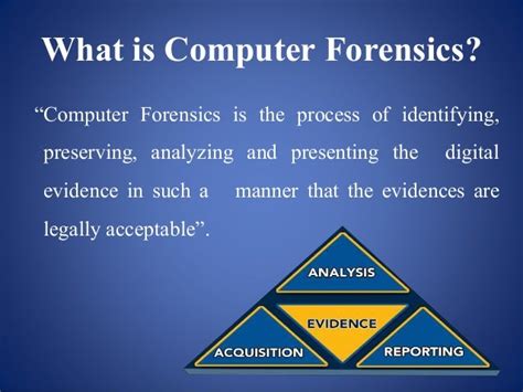 what is computer forensics explain in detail