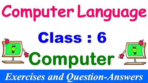 what is computer language answer class 6