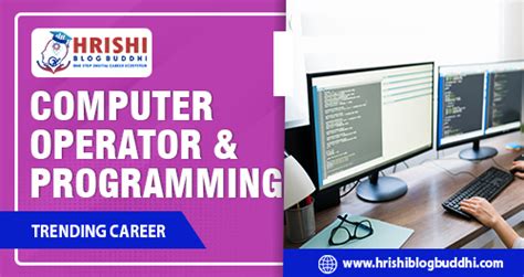 what is computer operator and programming assistant in iti