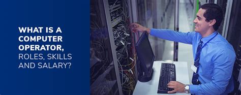 what is computer operator work