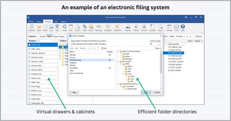 what is computerized filing system
