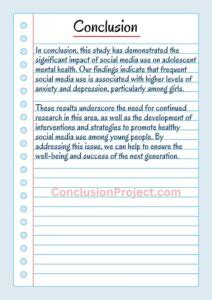 what is conclusion in project